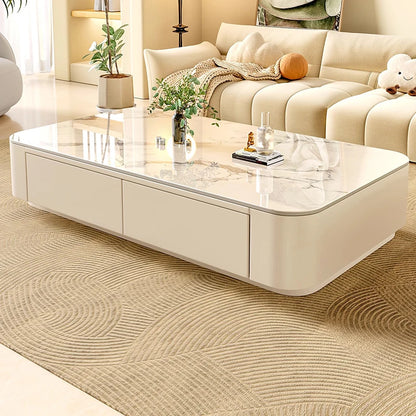 Cheap Cute Coffee Table Clear Simple Designer Modern Luxury Decoration Side Table Writing Mesas Bajas Living Room Furniture - Kimlud