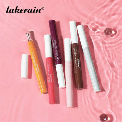 lakerain6 color lip essence set lasting moisturizing light lip lines moisturizing hydration honey rose fragrance lip balm
