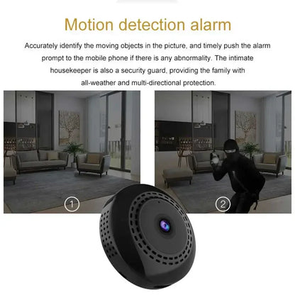 1080P WiFi  Mini Wireless Camera Indoor Tiny Camera Without Light Motion Detection Ultra Small Home Surveillance Battery Camera