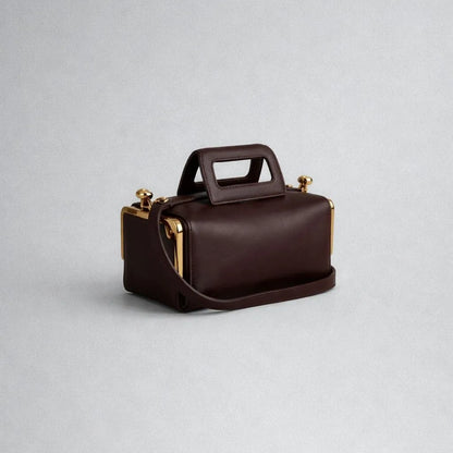 NEW Two side clamp design Frame Kiss lock Bag For Women Luxury Designer Handbag Purse 2026 New In PU Underarm Shoulder...