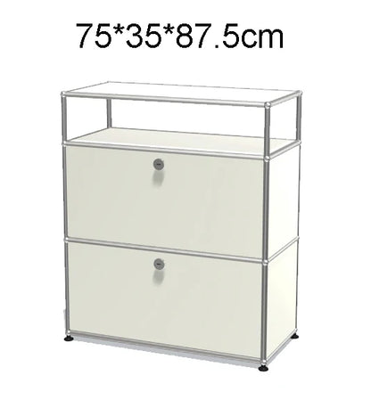 Module Modular DIY Furniture Storage Shelf Sideboard Customized Size Night Stand Cabinet Stainless Steel Home Use |...