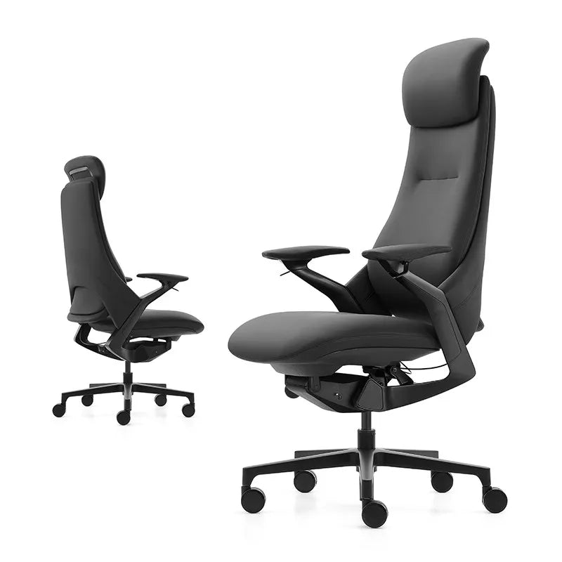 Computer Relaxing Office Chair Ergonomic Mobile Wheels Leather Office Chair Backrest Modern Sillas De Oficina Library...