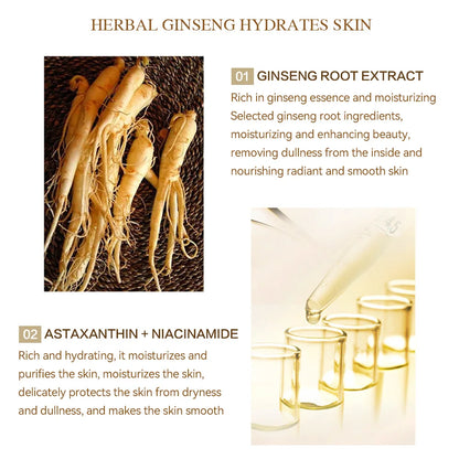 100ml 24k Gold Hyaluronic Acid Nicotinamide Face Serum Anti Aging Facial Lifting Collagen Essence Skin Care Whitening Serum - Kimlud
