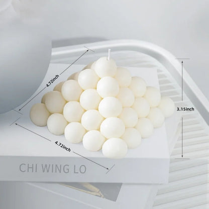 Aromatherapy candles, large pillar ribbed decorative candles, soy wax, suitable for gifts, room shelves, home ribbed decoration