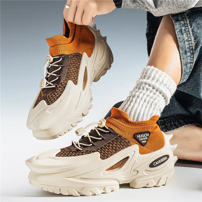 Men's Youth Summer Breathable Sports Running Shoes Mesh Comfortable New Socks And Shoes for Men