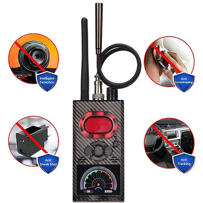 Newest K99 Anti Spy Hidden Camera Detector RF Signal Wireless Camera Lens Bug GPS Tracker Magnetic GSM Device Scan...