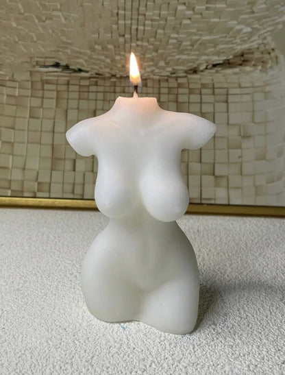 1pc Women's Body Shape Aromatherapy Candle Home Decoration Candle Human Sculpture Candle