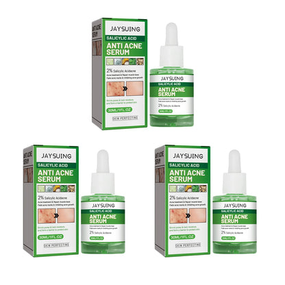 Salicylic Acid Anti Acn-e Face Serum Hydrating Fader Acne Mark Pimple Blackhead Removal Shrink Pores Oil Control Facial...