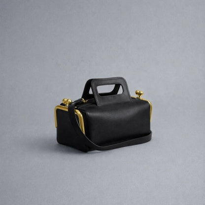 Luxury Retro Clip Handbag Luxury Designer Frame Handbag Large Capacity Zippered Crossbody Bag Fashion Women's Box Bag |...