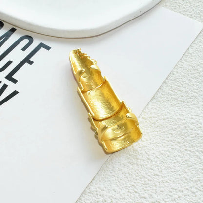 1PC Fashion Adjustable Metal Alloy Finger Ring for Women Articulated Jewelry Decoration Accessory