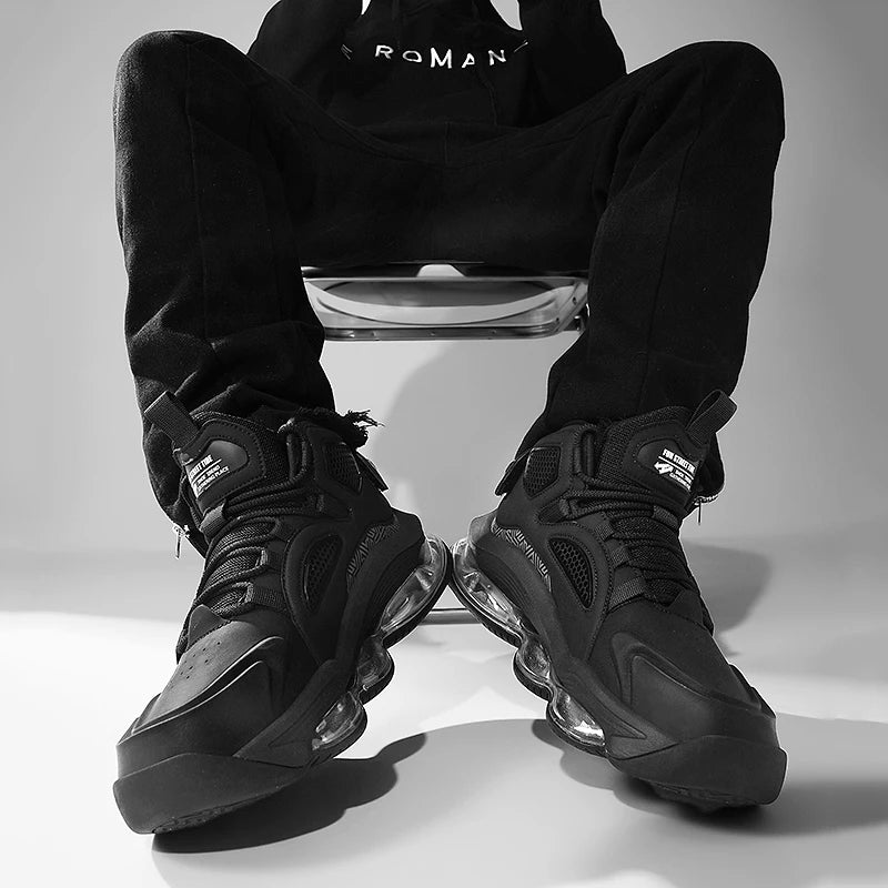 Casual and trendy men's sports shoes Luxury designer style Autumn and Winter Outdoor high-quality shoes Comfortable Thick Bottom