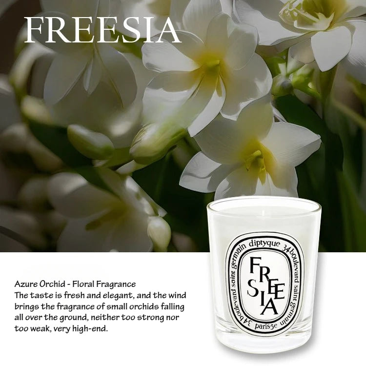 70g Classic Aromatherapy Candle Fig Natural Plant Essential Oil Amber Scented Candle Home Tuberose Fragrance Decoration Gift