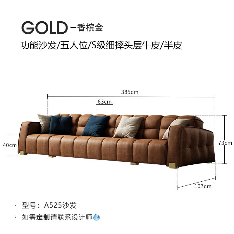 Italian Light Luxury Sofa Multifunctional Design Creative Aesthetics Aesthetics Sofas Modern Lounge Sillon Cama Trendy...