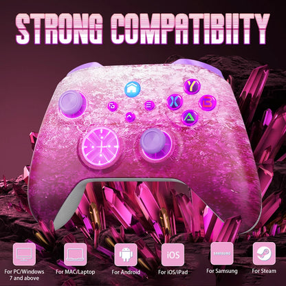 WIFI Gamepad For Xbox One,Xbox Seris S/X PC Dual Vibration 6-axis Gyro Hall Effect Trubo FUNC Wireless Controller Gaming Consola