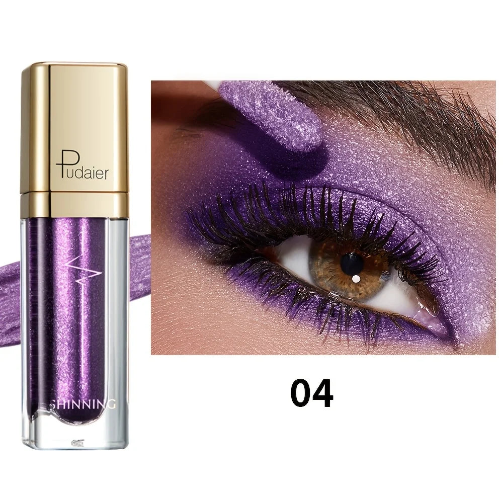 Opulent Diamond-Glow Pearlescent Eyeshadow That Lasts Long, Resists Smudging, And Is Simple to Apply.Ideal for Celebrations.