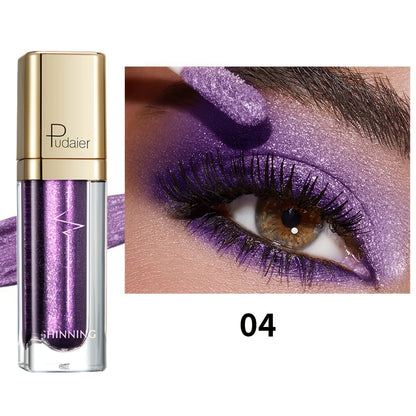 Opulent Diamond-Glow Pearlescent Eyeshadow That Lasts Long, Resists Smudging, And Is Simple to Apply.Ideal for Celebrations.