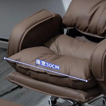 Luxurious Comfort Office Chair Ergonomic Relaxing Modern Gaming Office Chair Computer Swivel Office Furniture Chaise Bureau LLOC - Kimlud