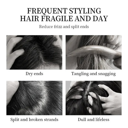 Keratin Hair Mask Magical 5 Second Repair Damage Frizzy Soft Smooth Shiny Hair Deep Moisturize Treat Repair Hair Care Mask