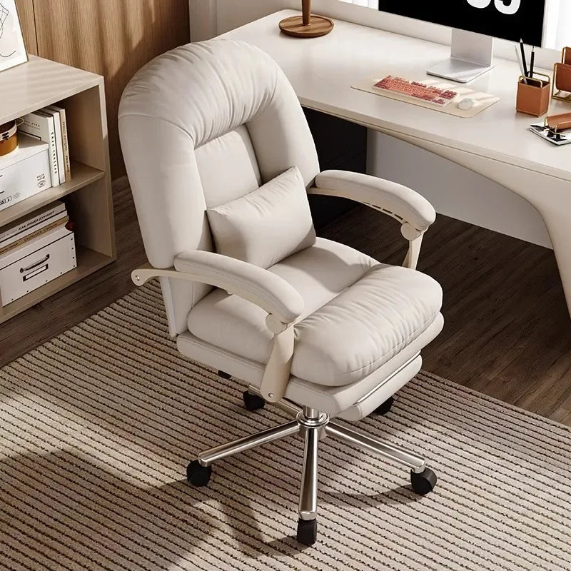 A Contemporary Comfort Synthetic Leather Boss Chair Reclining Office Chair With Sofa Design Business and Home Use - Kimlud