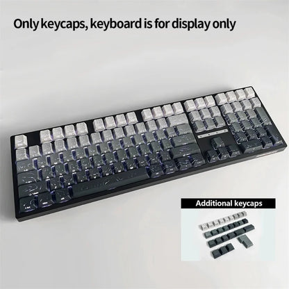 2026 New Cherry Height Keycap Side Print Dual Injection Character Full Set of OEM Keycaps suitable for Mechanical Keyboard