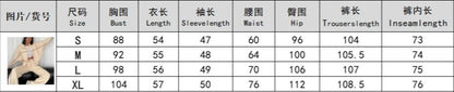 Zekye Women's Clothing Long-sleeved Semi-turtleneck Cardigan Sweater Strappy Striped Trousers Women's Suit Collection 2025 - Kimlud
