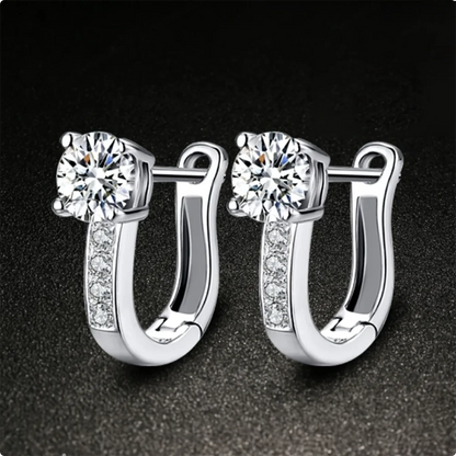Luxury S925 Sterling Silver Exquisite Zirconia Earrings for Women, Fashionable and Elegant Wedding Gift Accessories |...
