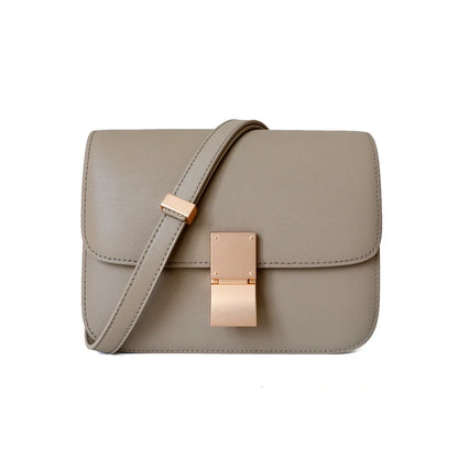 UBELLIN Large Women Handbag Bag Single Flap Lock Fashion Interior Compartment Solid Luxury Shoulder Bags Handbags 2024 - Kimlud
