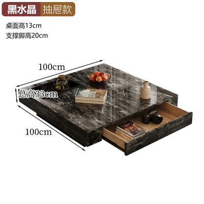 Decoration Living Room Minimalist Side Table Clear Cheap Unique Space Saving Coffee Table Nordic Mesas Bajas Home...