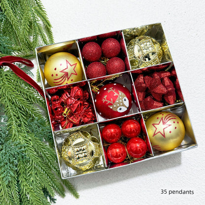 Christmas Tree 42 Scenes Christmas Decorations