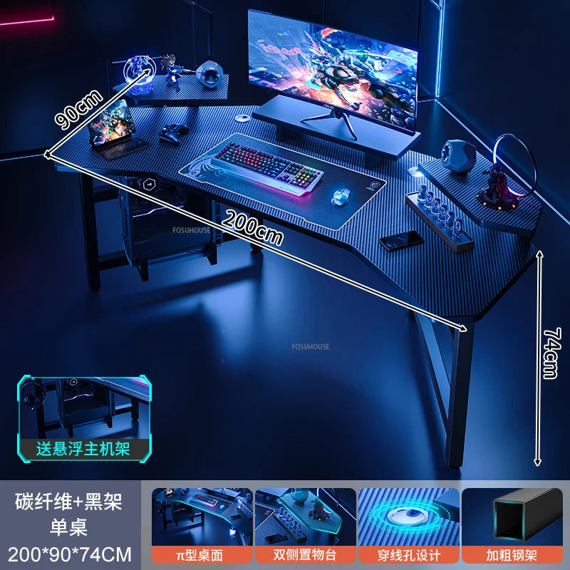 Nordic Simple Computer Desks Home Bedroom E-sports Gaming Desk Light Luxury Office Furniture Desktop Computer Desk Reading Desk - Kimlud