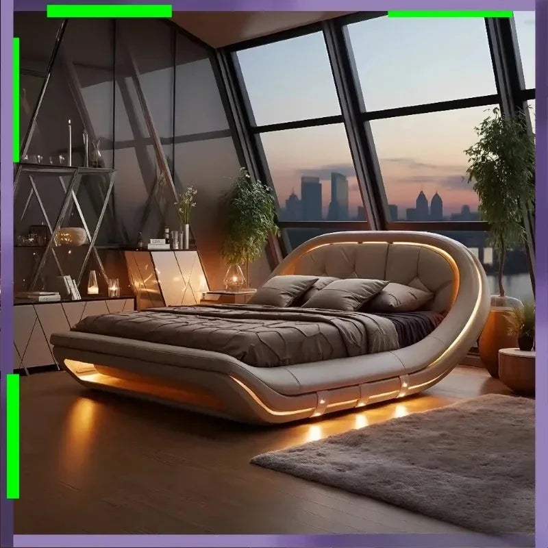 Luxurious European Wedding Bed Frame High Quality Comfortable Design Perfect Dream Bedrooms Camas De Dormitorio Home...