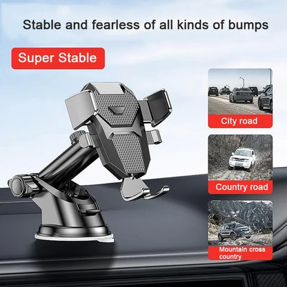 Universal Sucker Car Phone Holder 360° Windshield Car Dashboard Mobile Cell Support Bracket for 4.0-7 Inch Smartphones Worldmuma - Kimlud