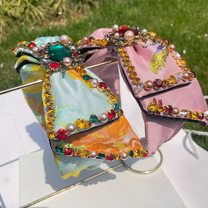 Big Bows Headbands Bow Headband Hairbands for Women Girls Hair Hoop Birthday Halloween Christmas Party Costume Accessories Gifts