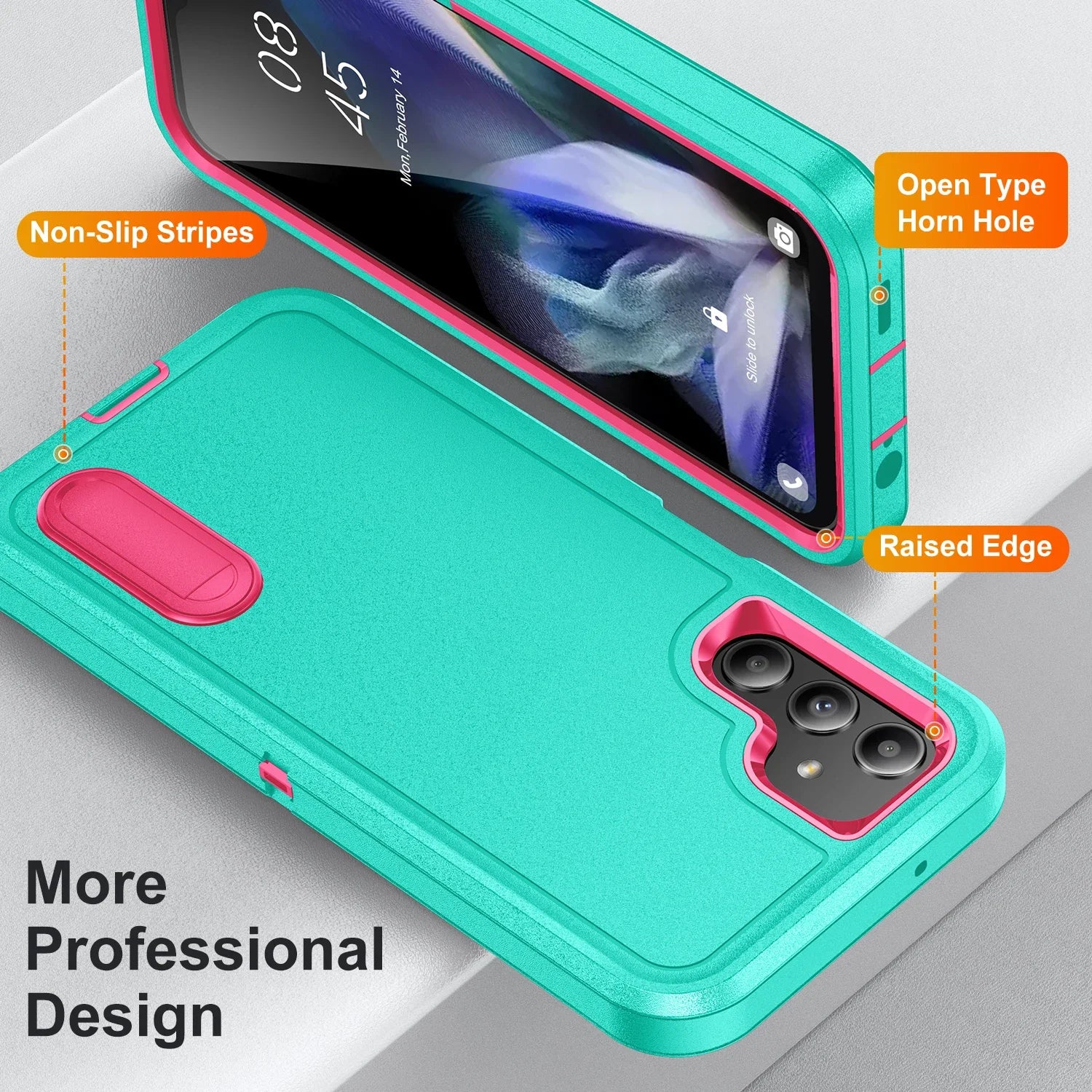 Anti-Shock Strong Cover Cases for Samsung Galaxy S26 Ultra A17 A54 5G A56 A36 A16 A15 A14 A53 S23 S25 FE S24 S25 edge S22 Plus - Kimlud