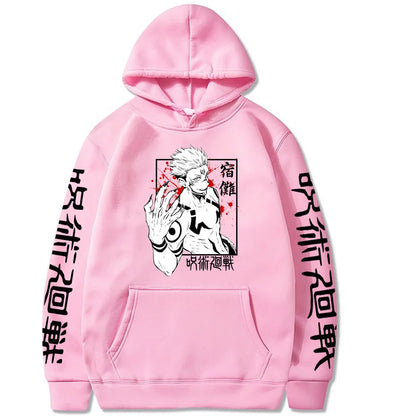 Ryomen Sukuna Hoodies Graphic Printing Sweatshirts for Fans Casual Long Sleeve Men/Women Clothing Sudaderas Hip Hop Hoody
