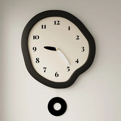 Design Aesthetic Clock Wall Clock Interior Living Room Art Simple Interior Modern Wall Watch Creative Reloj De Pared...