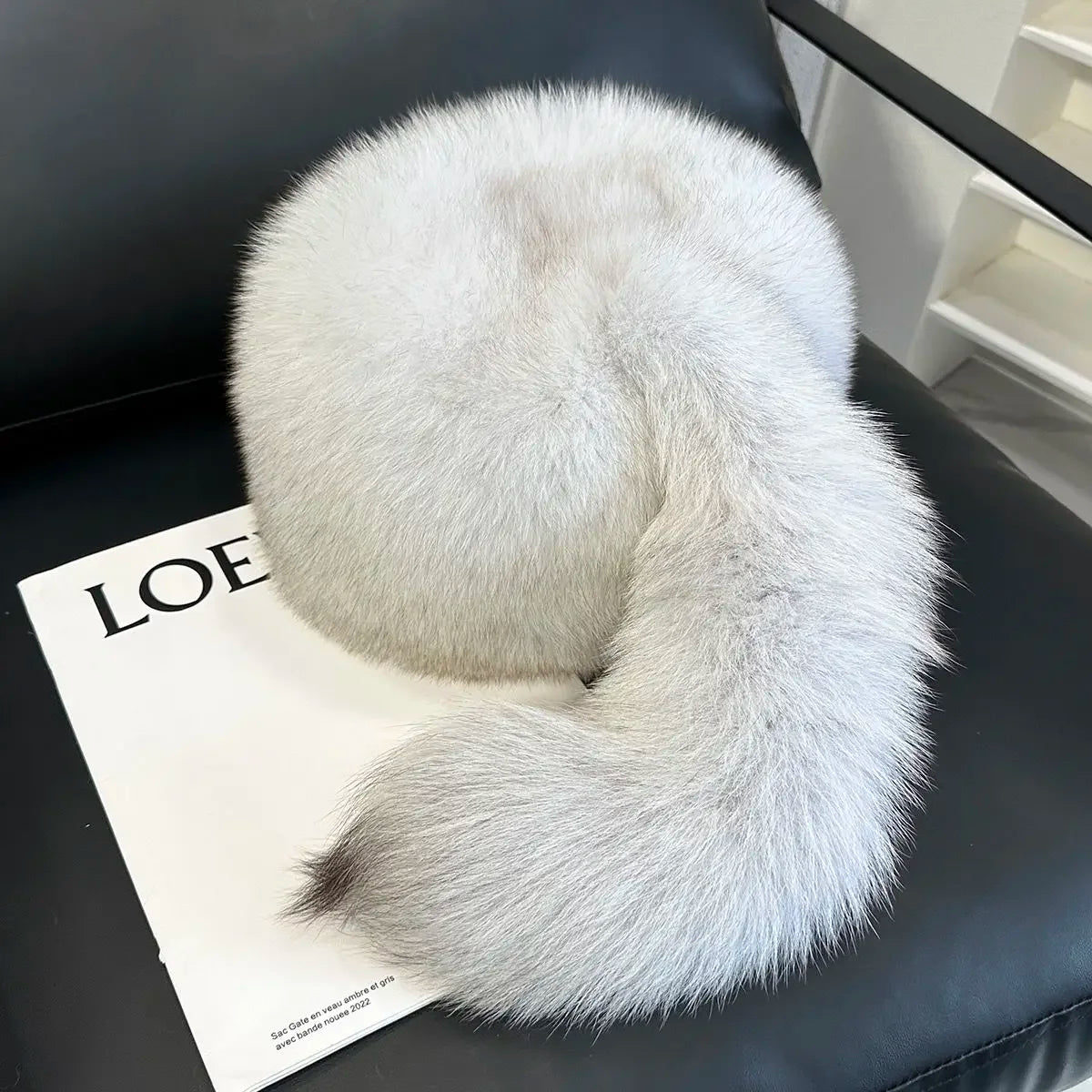 Winter Women Fashion Real Fur Hat Natural Fox Fur Hats Headgear Russian Outdoor Cap Ladies Thicken Warm Fur Caps Hats for Women