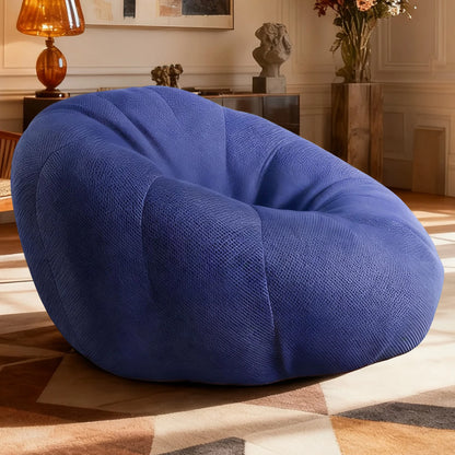 Adult/Child Memory Foam Bean Bag Chair, Small Bubble Chair for Bedrooms, Honeycomb-shaped Curved Sofa Suitable for...