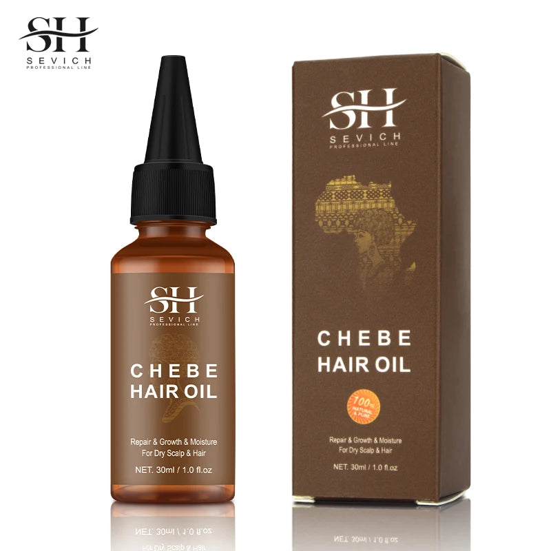 SEVICH Chebe Hair Growth Oil And Scalp Massager Comb Tool Set Chebe Oil Scalp Hair Strengthening Serum Hair Growth...