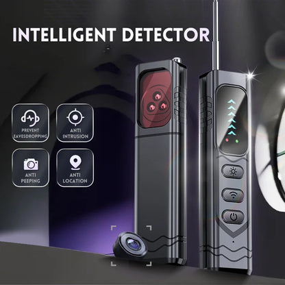 Anti Camera Detector T17 Upgraded Anti Spy Gadget GPS Tracker Finder Bug Detector Wireless RF Signal Infrared Scanner