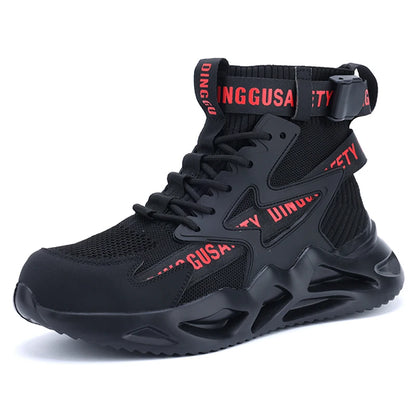 Work Safety Boots Men Indestructible Steel Toe Cap Safety Shoes Breathable Work Sneakers Protective Work Shoes Footwear...