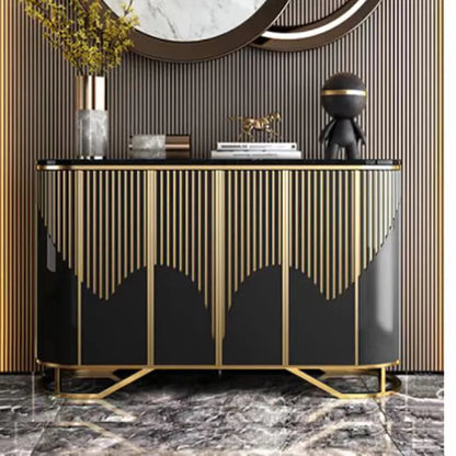 Narrow Luxury Living Room Cabinets Gold Classic French Narrow Living Room Cabinets Space Saving Meuble Rangement...
