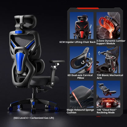 Comfortable Furniture Height Office ChairTourist Chair for Desk  With Massage Pink Adjustable Desk Gaming Pulley Playseat Kanu