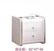 Queen Luxury Modern Double Bed Storage Multifonction Bedroom King Double Bed White Frame Smart Cama Box Casal Room Furniture - Kimlud