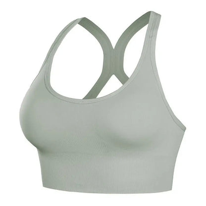 High Quality Sexy Adjustable Wireless Supportive Comfortable Bra New Anti-Vibration No Steel Ring Yoga Beauty Back Underwear - Kimlud