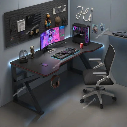 Monitor Stand Accessories Computer Desks Gaming Keyboard Study Office Table Notebook Bedroom Mesas De Computador Home Furniture - Kimlud