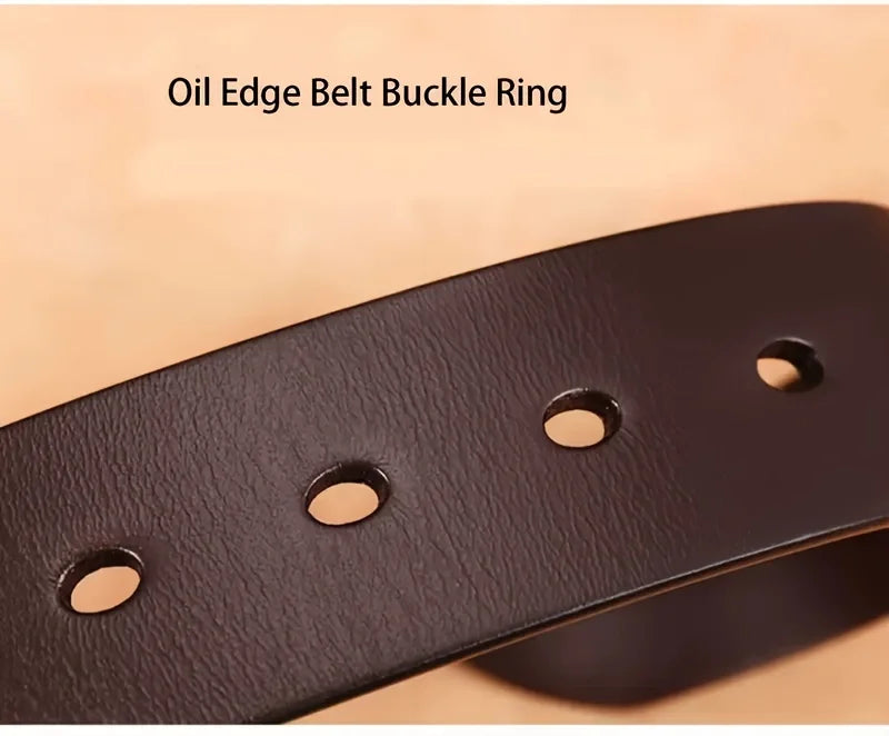 Men's Trendy Casual Belt For Men Coboy Style Belts Pin Buckle Belt Jeans Retro Belt Business Casual Belt | Kimlud Mid...