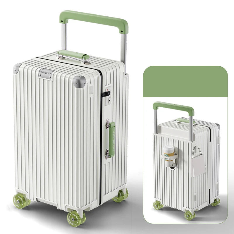 20"24"30 Inch Wide Handle Travel Suitcase PC Zipper Carry-on Luggage Trolley Case with Wheels Boarding Box Rolling Luggage Bag