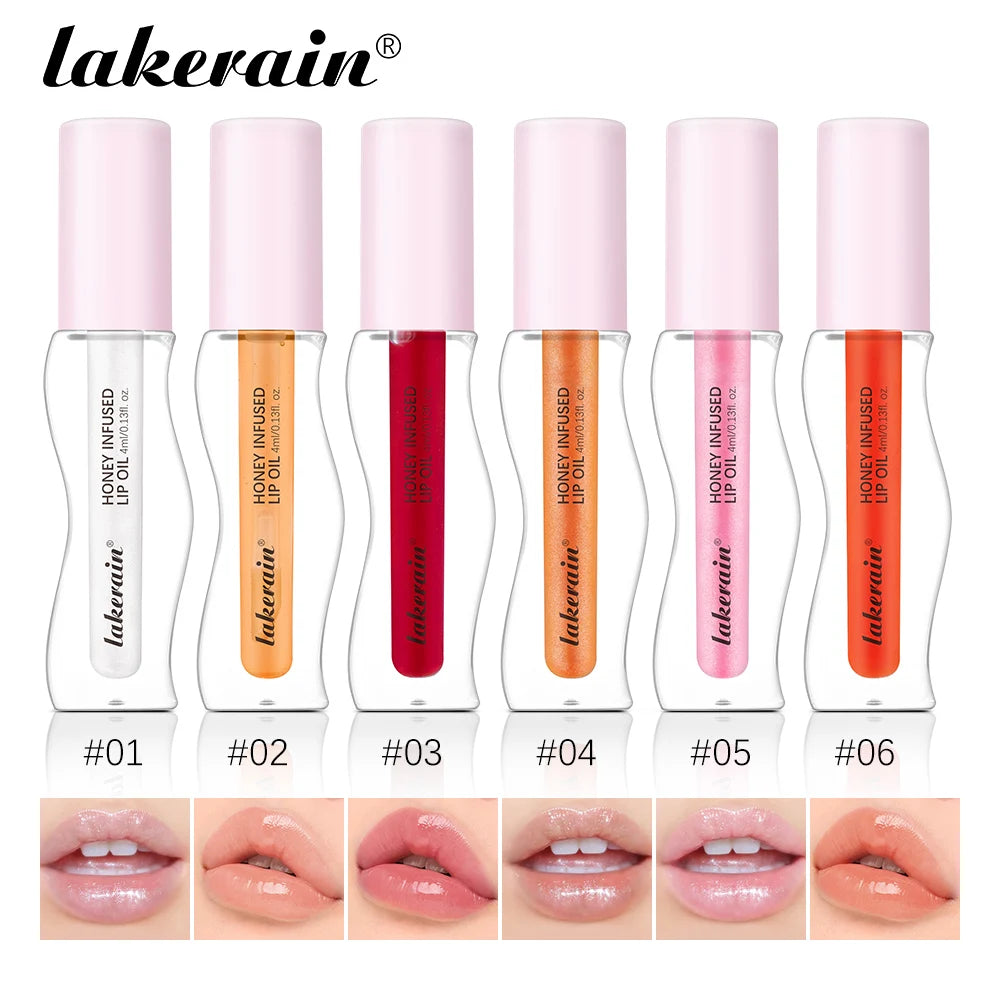 Crystal Fruit Honey Essence Lip Oil Sexy Plump Lip Jelly Strawberry Tinted Lip Liquid Waterproof Moisturize Oil Lipgloss Makeup - Kimlud