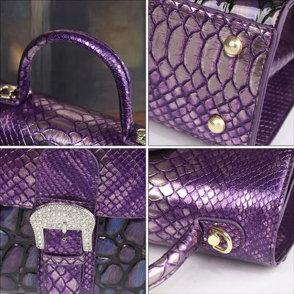 Stone-patterned handbag 2025 new style fashionable and elegant single-shoulder crossbody bag | Kimlud Premium Bag